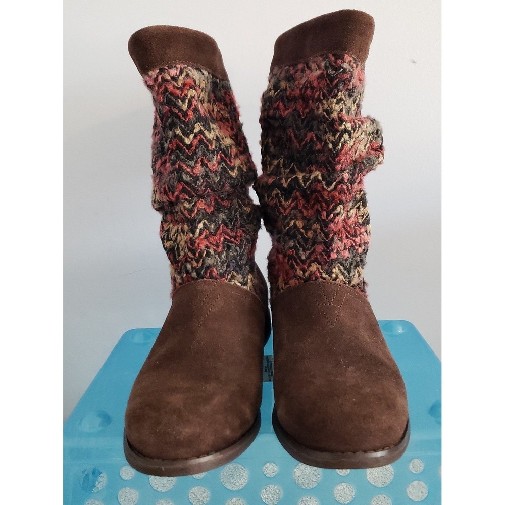 Tom Womans Calf Boots Size 7